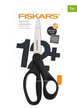 Fiskars Nożyczki szkolne w kolorze czarnym - wys. 18 cm - 12+ ze sklepu Limango Polska w kategorii Akcesoria kuchenne - zdjęcie 183898097