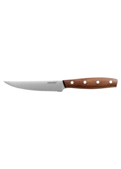 Fiskars Nóż w kolorze brązowo-srebrnym do pomidorów - dł. 12 cm ze sklepu Limango Polska w kategorii Noże kuchenne - zdjęcie 183898186