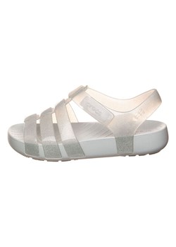 Crocs Sandały w kolorze srebrnym ze sklepu Limango Polska w kategorii Sandały dziecięce - zdjęcie 183898236
