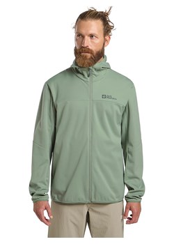 Jack Wolfskin Kurtka softshellowa &quot;Feldberg&quot; w kolorze zielonym ze sklepu Limango Polska w kategorii Kurtki męskie - zdjęcie 183898749