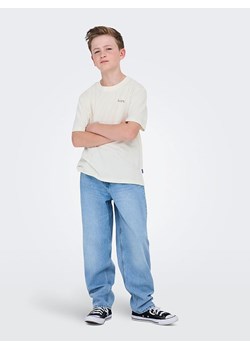 ONLY &amp; SONS Junior Koszulka &quot;Summer life&quot; w kolorze białym ze sklepu Limango Polska w kategorii T-shirty chłopięce - zdjęcie 183898858