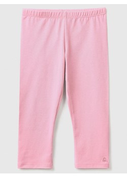 Benetton Legginsy w kolorze jasnoróżowym ze sklepu Limango Polska w kategorii Spodnie dziewczęce - zdjęcie 183899568