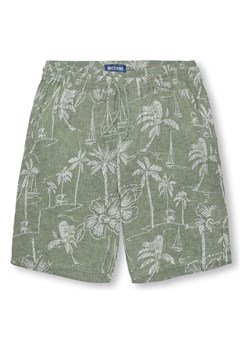 ONLY &amp; SONS Junior Lniane szorty &quot;Aiden&quot; w kolorze szarym ze sklepu Limango Polska w kategorii Spodenki chłopięce - zdjęcie 183899719