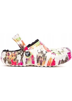 Crocs Chodaki &quot;Tie Dye&quot; ze wzorem ze sklepu Limango Polska w kategorii Klapki dziecięce - zdjęcie 183900016