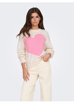 JDY Sweter w kolorze kremowym ze sklepu Limango Polska w kategorii Swetry damskie - zdjęcie 183900498
