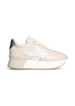 Liu Jo Sneakersy w kolorze srebrno-beżowym ze sklepu Limango Polska w kategorii Buty sportowe damskie - zdjęcie 183900508