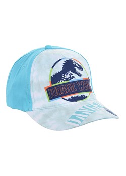 Jurassic World Czapka &quot;Park Jurajski&quot; w kolorze błękitnym ze sklepu Limango Polska w kategorii Czapki dziecięce - zdjęcie 183900585