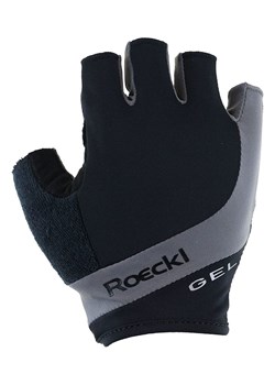 Roeckl SPORTS Rękawiczki kolarskie &quot;Halver 2&quot; w kolorze czarno-szarym ze sklepu Limango Polska w kategorii Rękawiczki męskie - zdjęcie 183900609