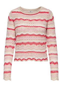 JDY Sweter w kolorze beżowym ze sklepu Limango Polska w kategorii Swetry damskie - zdjęcie 183900786