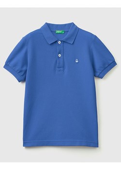 Benetton Koszulka polo w kolorze niebieskim ze sklepu Limango Polska w kategorii T-shirty chłopięce - zdjęcie 183901977