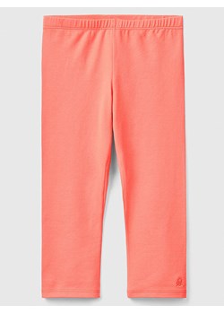 Benetton Legginsy w kolorze jasnoróżowym ze sklepu Limango Polska w kategorii Spodnie dziewczęce - zdjęcie 183901987