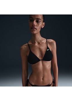 Damska trójkątna góra od bikini Nike Swim Essential - Czerń - id: 41491363418new - marki Nike - 183902985 Damska trójkątna góra od bikini Nike Swim Essential - Czerń ze sklepu Nike poland w kategorii Stroje kąpielowe - zdjęcie 183902985