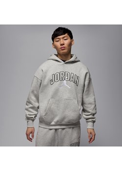 Męska bluza z kapturem o kroju oversize Jordan Brooklyn Fleece - Szary ze sklepu Nike poland w kategorii Bluzy męskie - zdjęcie 183902989