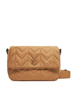 Torebka LAUREN RALPH LAUREN 431969359002 Khaki ze sklepu eobuwie.pl w kategorii Listonoszki - zdjęcie 183903245