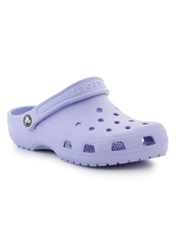 Klapki Crocs Classic 10001-5BN fioletowe ze sklepu ButyModne.pl w kategorii Klapki damskie - zdjęcie 183903686