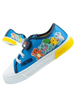 Buty Leomil Pokemon Jr PO003309 niebieskie ze sklepu ButyModne.pl w kategorii Trampki dziecięce - zdjęcie 183903805