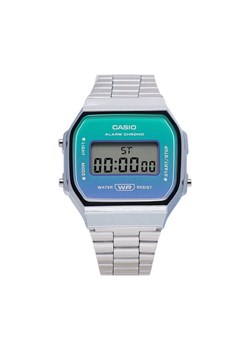 Casio Zegarek Vintage A168WER-2AEF Srebrny ze sklepu MODIVO w kategorii Zegarki - zdjęcie 183904189