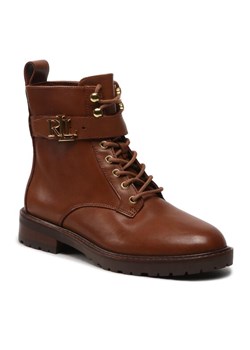 LAUREN RALPH LAUREN Botki Elridge 802838413002 Brązowy ze sklepu MODIVO w kategorii Botki - zdjęcie 183904288