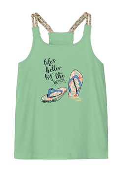 NAME IT Top 13214959 Zielony Slim Fit ze sklepu MODIVO w kategorii Bluzki dziewczęce - zdjęcie 183904305