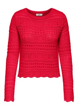 JDY Sweter w kolorze czerwonym ze sklepu Limango Polska w kategorii Swetry damskie - zdjęcie 183905405