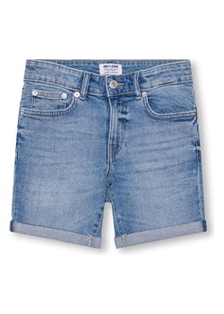 ONLY &amp; SONS Junior Szorty dżinsowe &quot;Ply&quot; w kolorze niebieskim ze sklepu Limango Polska w kategorii Spodenki chłopięce - zdjęcie 183905468