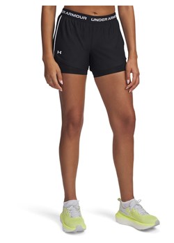 Under Armour Szorty funkcyjne 2w1 w kolorze czarnym ze sklepu Limango Polska w kategorii Szorty - zdjęcie 183905669