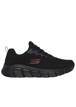 Buty męskie Skechers Bobs Sport B Flex Chill Edge 118106BBK - czarne ze sklepu streetstyle24.pl w kategorii Buty sportowe męskie - zdjęcie 183906046