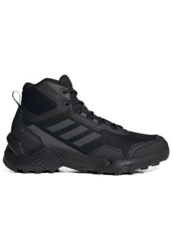 Buty męskie adidas Terrex Eastrail 2.0 Mid Rain.Rdy Hiking HP8600 - czarne ze sklepu streetstyle24.pl w kategorii Buty trekkingowe męskie - zdjęcie 183906049