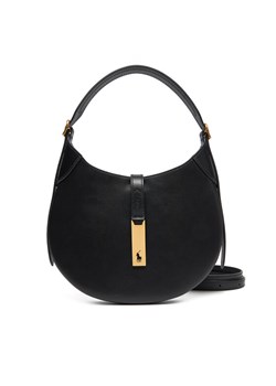 Torebka Polo Ralph Lauren 428944017001 Czarny ze sklepu eobuwie.pl w kategorii Listonoszki - zdjęcie 183906227