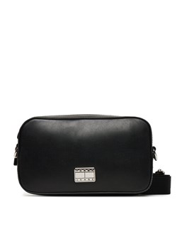Torebka Tommy Jeans Tjw American Cool Camera Bag AW0AW17570 Czarny ze sklepu eobuwie.pl w kategorii Listonoszki - zdjęcie 183906236