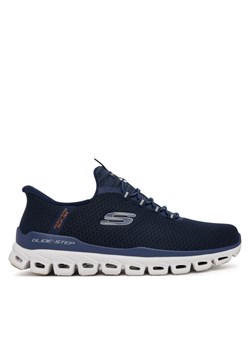 Sneakersy Skechers Glide-Step-Noxus 233010/NVY Granatowy ze sklepu eobuwie.pl w kategorii Buty sportowe męskie - zdjęcie 183906255