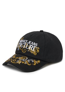 Czapka z daszkiem Versace Jeans Couture 78VAZK17 Czarny ze sklepu eobuwie.pl w kategorii Czapki z daszkiem damskie - zdjęcie 183906259