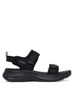 Sandały Skechers Vapor Foam-Laidback Moments 120009/BBK Czarny ze sklepu eobuwie.pl w kategorii Sandały damskie - zdjęcie 183906279