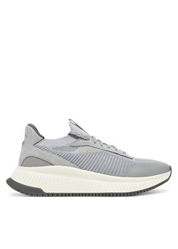 Sneakersy BOSS TTNM EVO Slon knrsd 50523113 Szary ze sklepu eobuwie.pl w kategorii Buty sportowe męskie - zdjęcie 183906295
