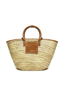 Torebka JACQUEMUS Le Panier Soli 23E223BA045-3072 Beżowy ze sklepu eobuwie.pl w kategorii Torby letnie - zdjęcie 183906347