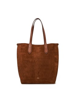 Torebka Polo Ralph Lauren 428968152001 Brązowy ze sklepu eobuwie.pl w kategorii Torby Shopper bag - zdjęcie 183906355