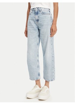 Calvin Klein Jeans Jeansy Barrel J20J225603 Niebieski Loose Fit ze sklepu MODIVO w kategorii Jeansy damskie - zdjęcie 183907535