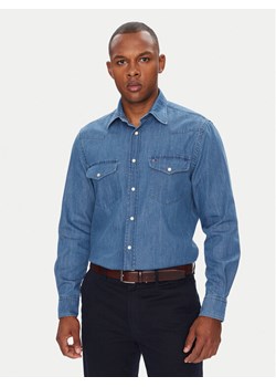 Tommy Hilfiger Koszula jeansowa MW0MW39429 Niebieski Regular Fit ze sklepu MODIVO w kategorii Koszule męskie - zdjęcie 183907545