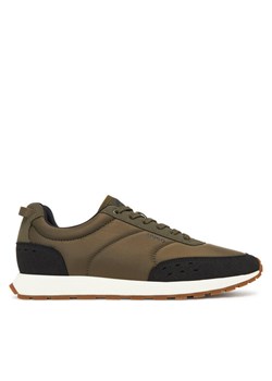 HUGO Sneakersy Icelin 50548502 Zielony ze sklepu MODIVO w kategorii Buty sportowe męskie - zdjęcie 183907548