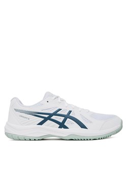 Asics Buty halowe Upcourt 6 1071A104 Biały ze sklepu MODIVO w kategorii Buty sportowe dziecięce - zdjęcie 183907597