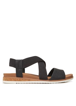 Skechers Sandały BOBS Desert Kiss Low 114705/BLK Czarny ze sklepu MODIVO w kategorii Sandały damskie - zdjęcie 183907785