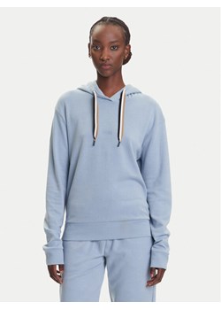 BOSS Bluza CP Stripe 50524760 Błękitny Regular Fit ze sklepu MODIVO w kategorii Bluzy damskie - zdjęcie 183907809