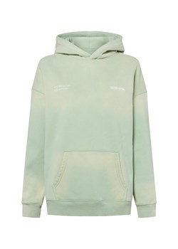 Another Cotton Lab Damska bluza z kapturem - Matcha Lab Kobiety miętowy jednolity ze sklepu vangraaf w kategorii Bluzy damskie - zdjęcie 183909518