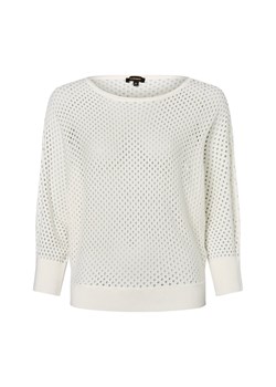 More & More Sweter damski z dzianiny Kobiety wiskoza écru wypukły wzór tkaniny ze sklepu vangraaf w kategorii Swetry damskie - zdjęcie 183909528