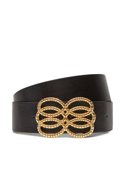 Pieces Pasek Damski Pctunja Wide Jeans Belt 17158014 Czarny ze sklepu MODIVO w kategorii Paski damskie - zdjęcie 183910635