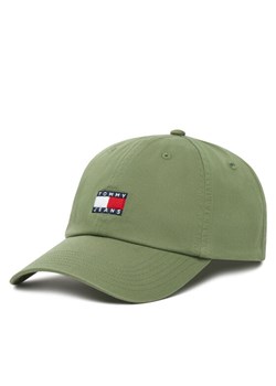 Tommy Jeans Czapka z daszkiem Tjm Heritage 6 Panel Cap AM0AM12020 Zielony ze sklepu MODIVO w kategorii Czapki z daszkiem męskie - zdjęcie 183910668