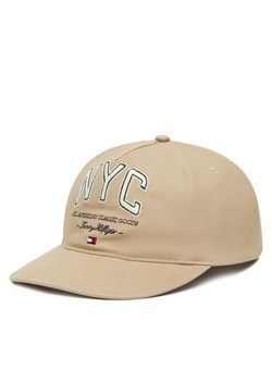 Tommy Hilfiger Czapka z daszkiem Flag Seasonal 5 Panel AM0AM13562 Beżowy ze sklepu MODIVO w kategorii Czapki z daszkiem męskie - zdjęcie 183910705