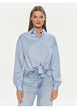 Guess Koszula W4RH59 WE2Q0 Niebieski Slim Fit ze sklepu MODIVO w kategorii Koszule damskie - zdjęcie 183910755