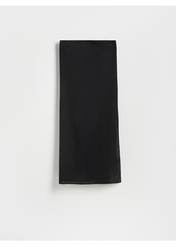 Reserved - Sarong z dodatkiem lnu - czarny ze sklepu Reserved w kategorii Spódnice - zdjęcie 183911799