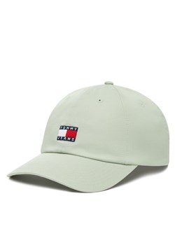 Czapka z daszkiem Tommy Jeans Tjm Heritage 6 Panel Cap AM0AM12020 Zielony ze sklepu eobuwie.pl w kategorii Czapki z daszkiem męskie - zdjęcie 183913525
